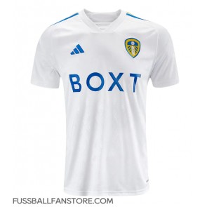 Leeds United Replik Heimtrikot 2023-24 Kurzarm